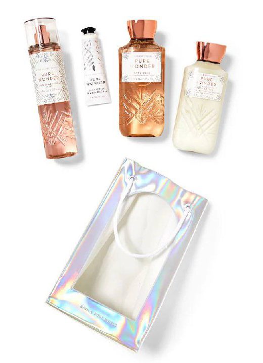 پک 4تیکه بث اند بادی پیور وندر Bath & Body Works Pure Wonder