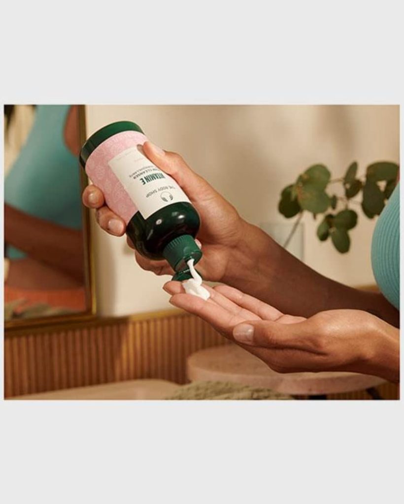 پاککننده کرمی ویتامین E بادی شاپ2