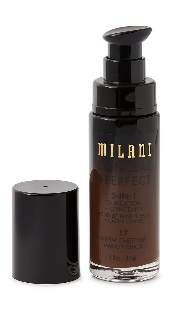 کرم‌پودر و کانسیلر دوکاره میلانی مدل Conceal + Perfect  شماره 17 رنگ