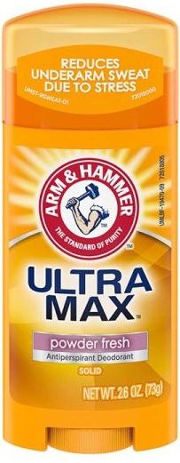 استیک ضدتعریق آرم اند همر اولترا مکس پاودر فرِش ۷۳ گرمی Arm & Hammer Ultra Max Powder Fresh Antiperspirant Deodorant Solid
