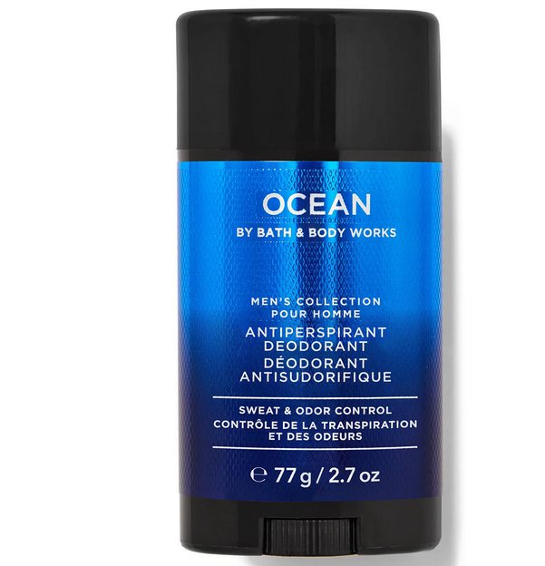 استیک ضدتعریق مردانه بث اند بادی ورکس رایحه اوشن ۷۷ گرم Bath & Body Works Ocean Antiperspirant Deodorant