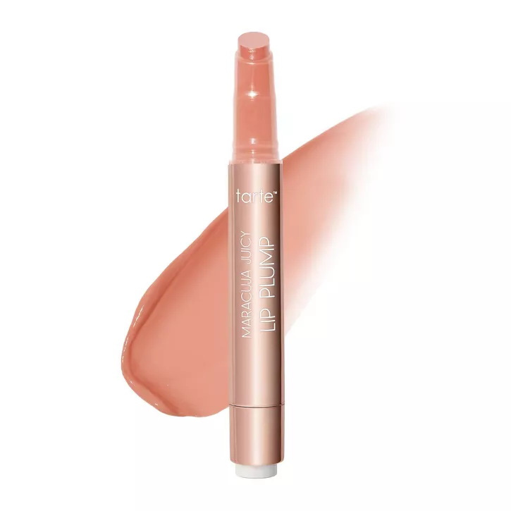 برق لب حجم‌دهنده تارت مدل ماراکوجا جوسی لیپ پلامپ2.7 گرم Tarte Maracuja Juicy Lip Plump white peach