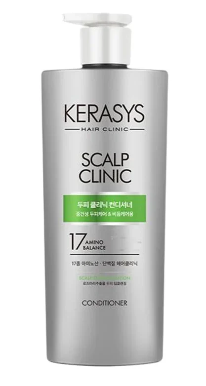 نرم‌کننده تخصصی مراقبت از پوست سر کرایسیس مدل اسکالپ کلینیک 600میل Kerasys Hair Clinic Scalp Clinic Shampoo