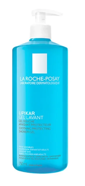 ژل شست‌وشوی بدن و صورت لیپیکار لاروش پوزای750میل      LaRoche-Posay Lipikar Gel Lavant Soothing Protective Shower Gel