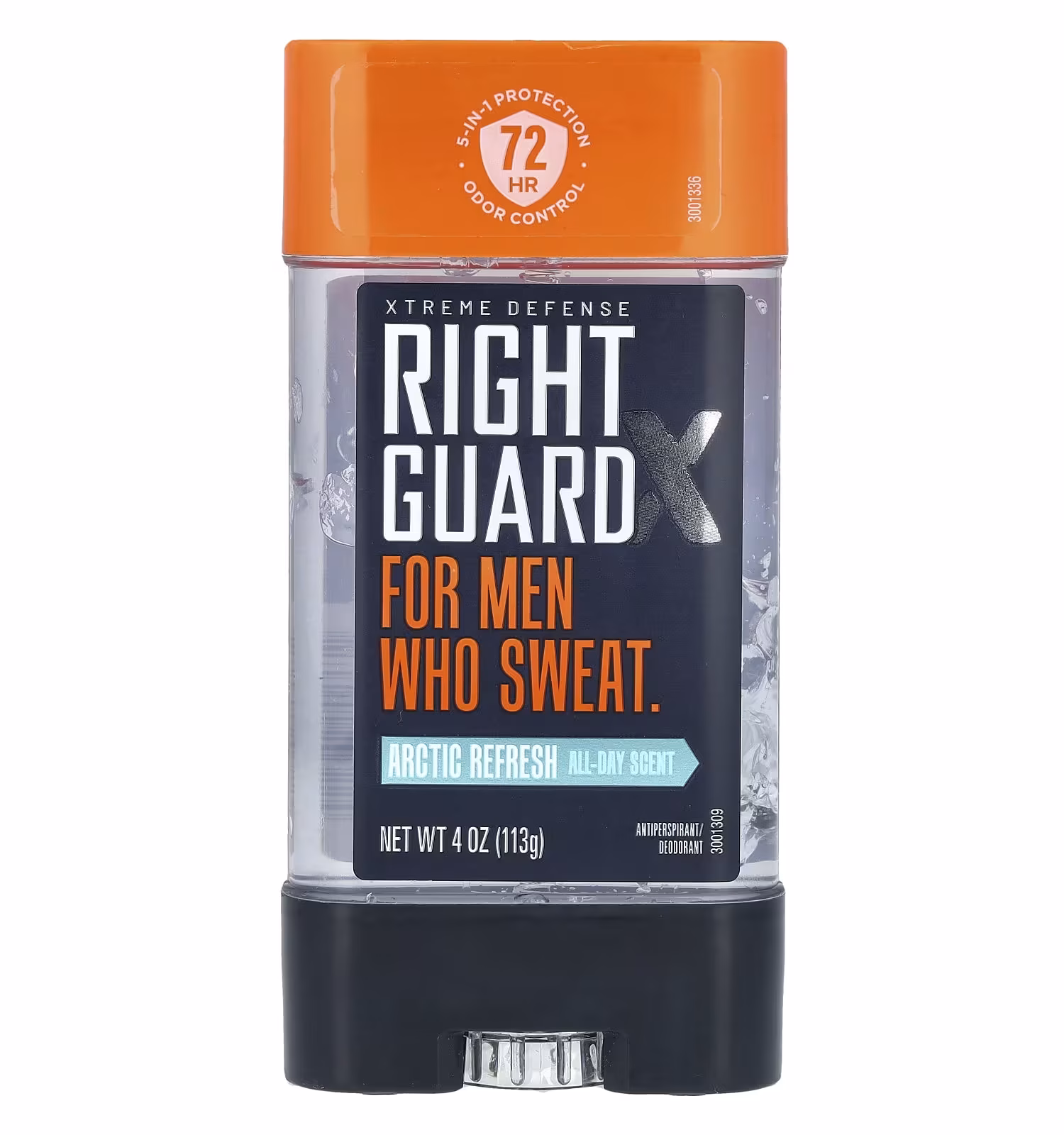 استیک ضد تعریق مردانه رایت گارد اکستریم دیفنس آرکتیک ریفرش113گرم Right Guard Xtreme Defense Antiperspirant Deodorant Gel Arctic Refresh