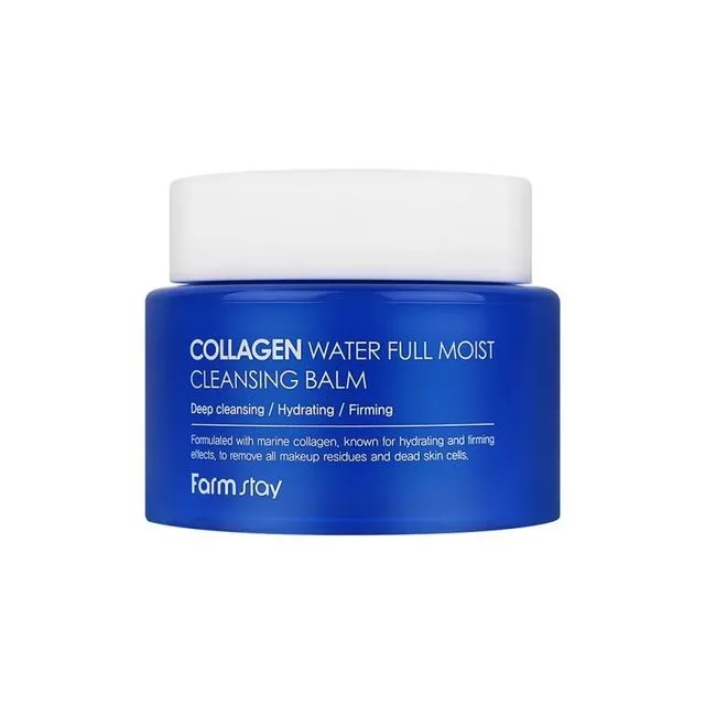 بالم پاک‌کننده کلاژن فارم استی | Farmstay Collagen Water Full Moist Cleansing Balm