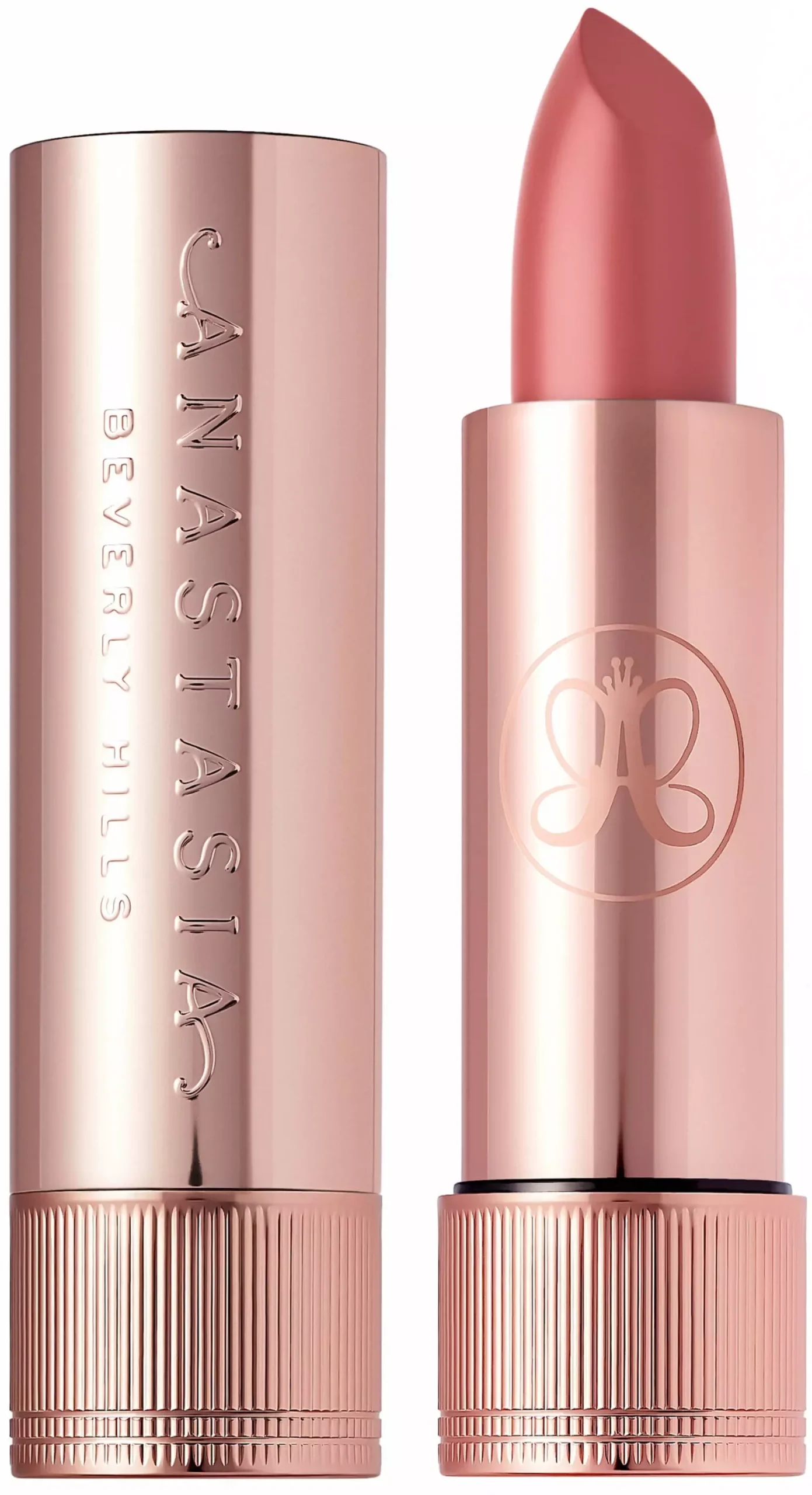 رژ لب آناستازیا بیوِرلی هیلس مدل Dusty Rose Satin Lipstick
