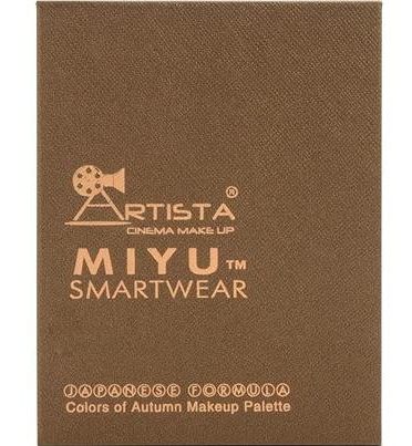 پالت میکاپ پاییزی آرتیستا -Artista Miyu Smartwear Palette