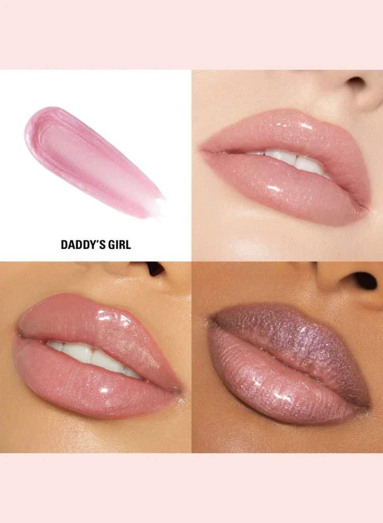 لیپ گلاس براق کننده کایلی کازمتیکس مدل های گلاس