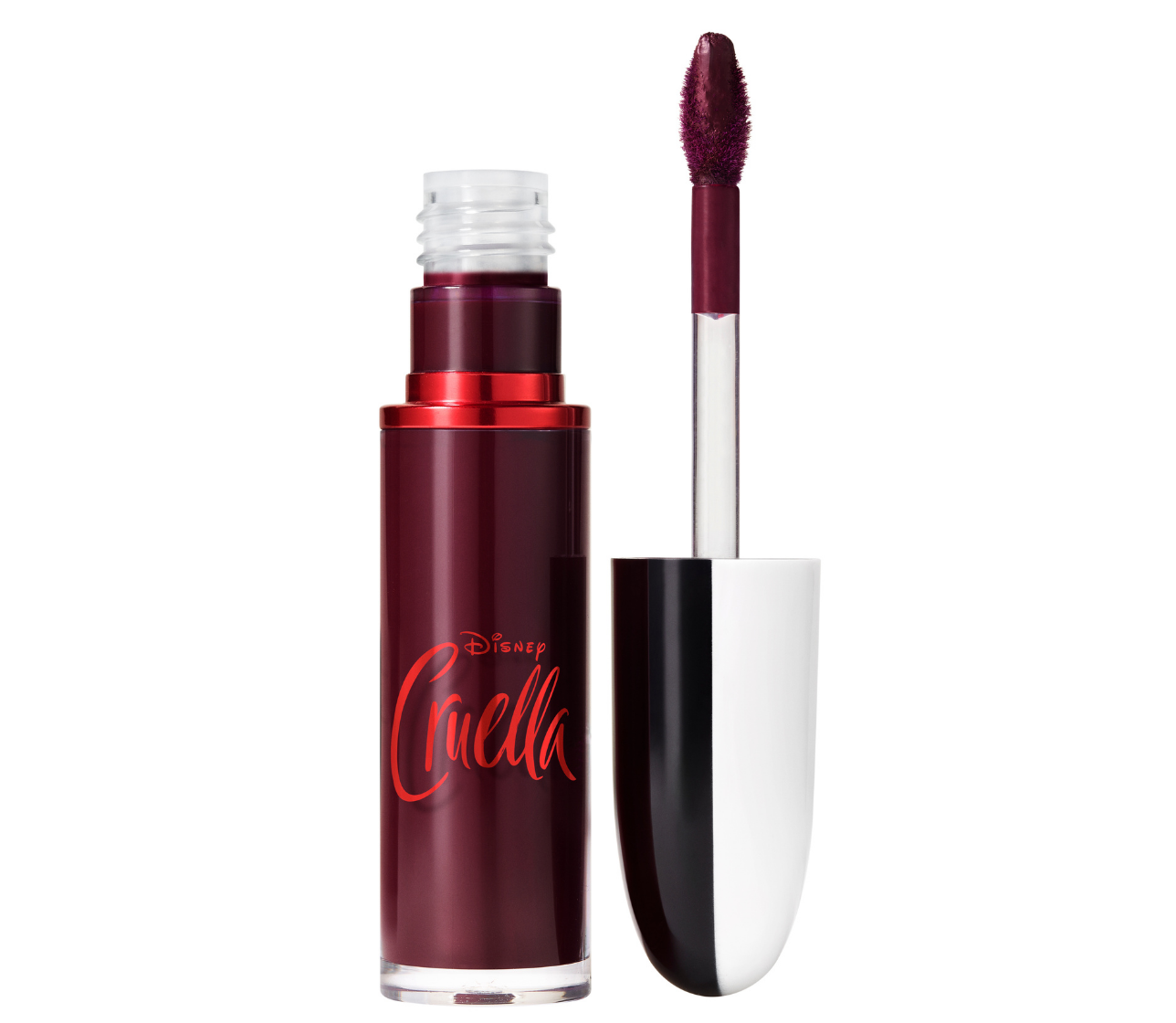 رژ لب مایع مک دیزنی کروئلا رنگ گلامارکی Disney Cruella Liquid Lipstick Glamarchy