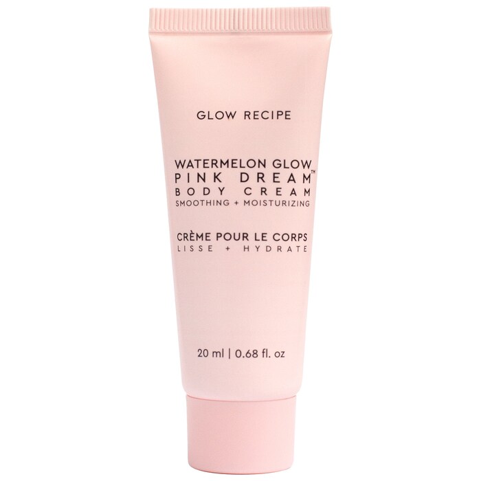 کرم بدن صورتی آبرسان هندوانه حاوی AHA گلو رسپی