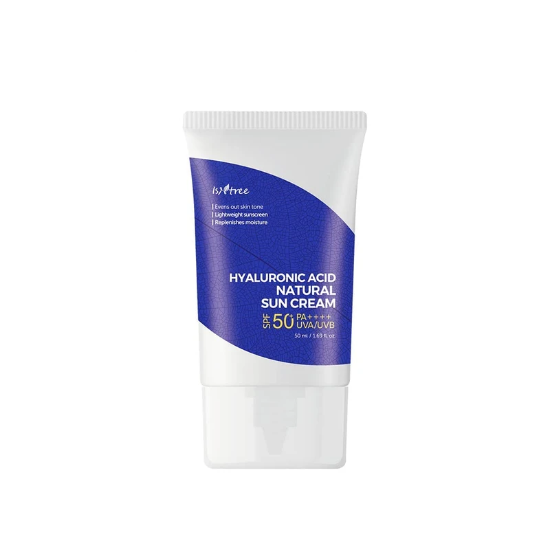 ضدآفتاب Spf50+ هیالورونیک اسید طبیعی و آبرسان ایزنتر