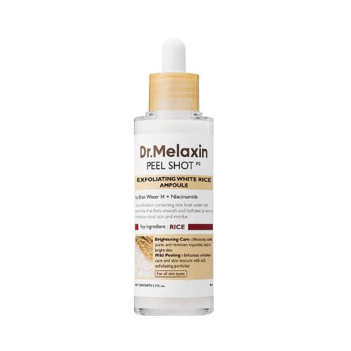 آمپول لایه‌بردار برنج دکتر ملاکسین مدل Peel Shot