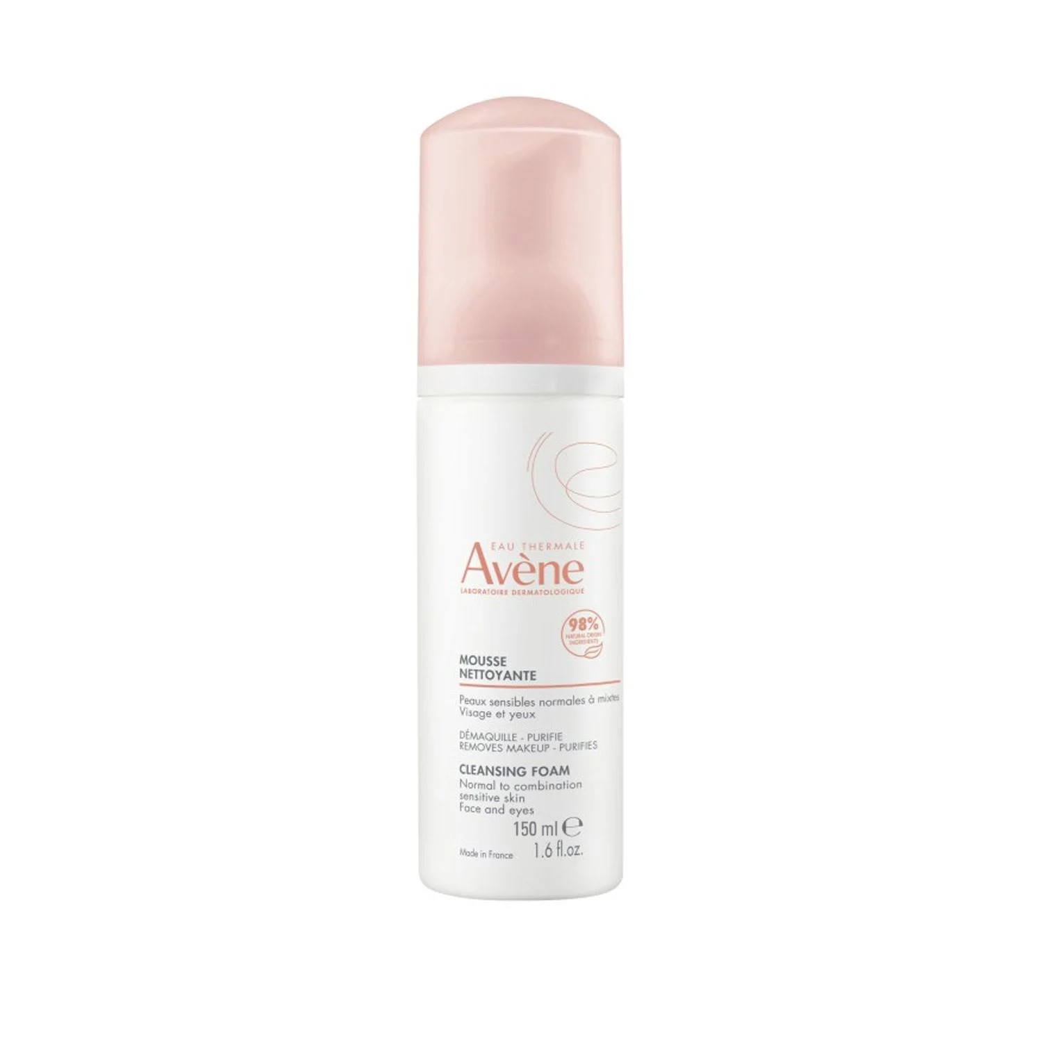 فوم شستشوی صورت اون (Avène) مدل Cleansing Foam